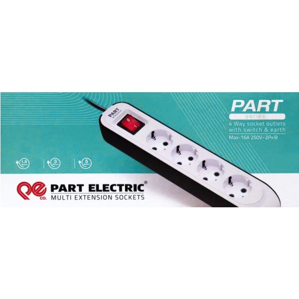 چهار راهی ارت دار پارت الکتریک مدل 8758