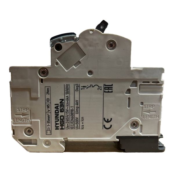 کلید مینیاتوری تک پل 32 آمپر هیوندای