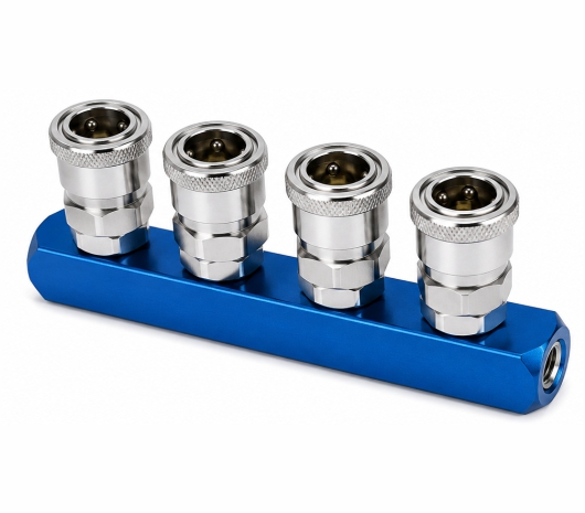 کوپلینگ مادگی چهار راهی بلوکی