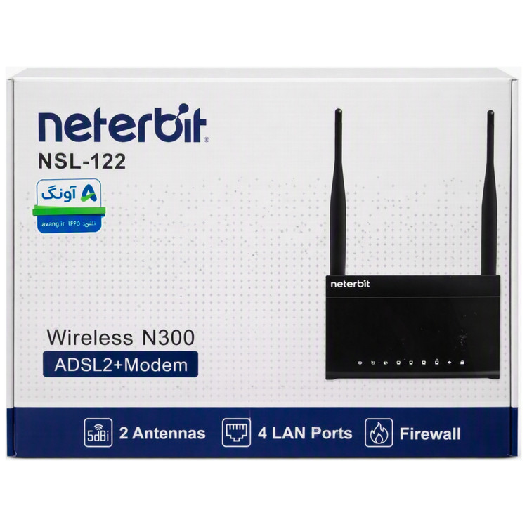 مودم روتر بیسیم نتربیت مدل NSL-122